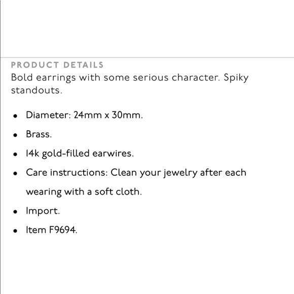 Madewell succulent earring - Picture 2 of 5